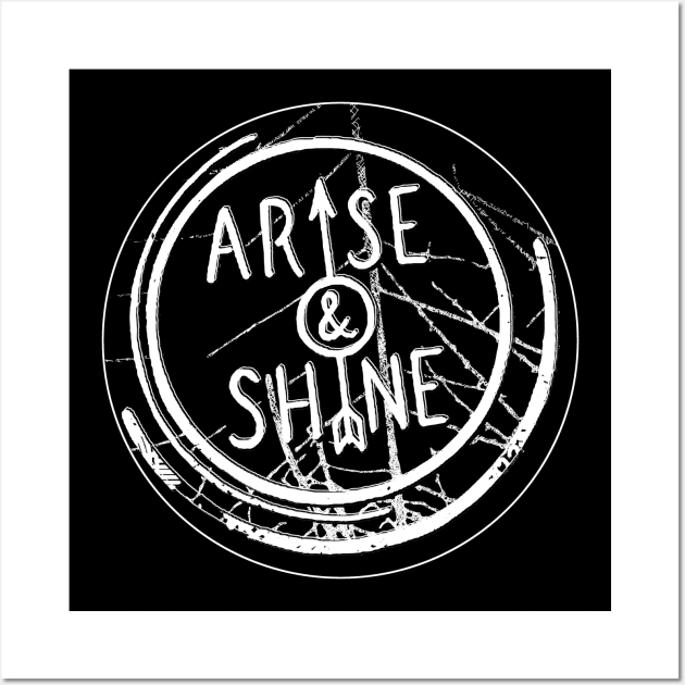 Arise and Shine Scripture Quote Shirt Bible Verse Gift Isaiah 60 Sticker Wall Art by joyjeff